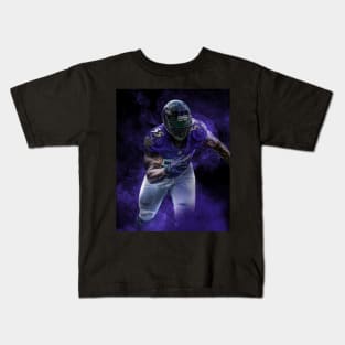 Terrell Suggs Baltimore Sports Art Kids T-Shirt